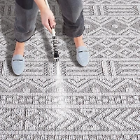 Martha Stewart Lora Geometric Outdoor Rectangular Area Rug