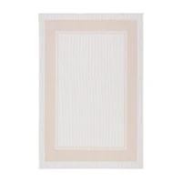 Martha Stewart Alena Bordered Washable Outdoor Rectangular Area Rug