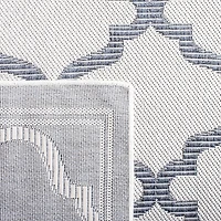 Martha Stewart Ria Bordered Washable Outdoor Rectangular Area Rug