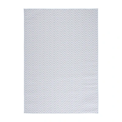 Martha Stewart Romi Chevron Washable Outdoor Rectangular Area Rug