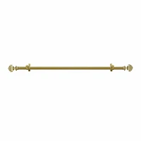 Buono II ¾" Adjustable Curtain Rod with Bach Finial