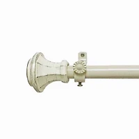 Buono II ¾" Adjustable Curtain Rod with Carson Finial
