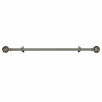 Buono II ¾" Adjustable Curtain Rod with Grace Finial