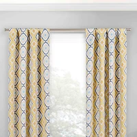 Eclipse Morrow Rod Pocket Energy Saving Blackout Single Curtain Panel