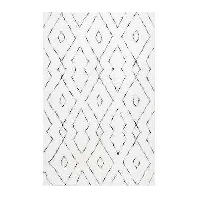 nuLoom Hand Tufted Beaulah Shaggy Rug