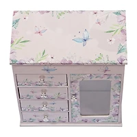 Mele and Co Liliana Ballerina Purple Jewelry Box