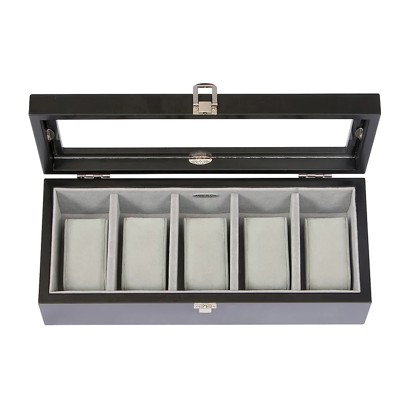 Mele And Co Tate Java-Finish Watch Box