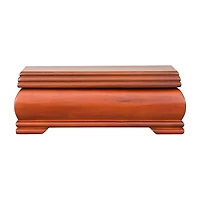 Mele and Co Carmen Walnut-Finish Jewelry Box