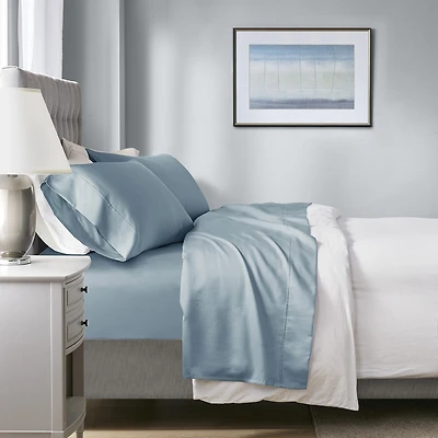 Madison Park 1000 Thread Count Temperature Regulating Treated Sheet Set