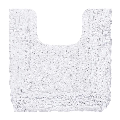 Better Trends Shaggy Border Mat Bath Contour Rug