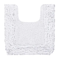 Better Trends Shaggy Border Mat Bath Contour Rug
