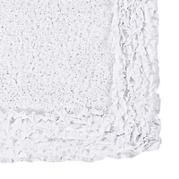 Better Trends Shaggy Border Mat Bath Contour Rug