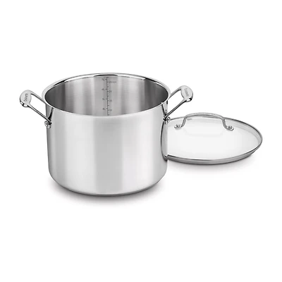 Cuisinart Chefs With Lid 8 Qt 2-pc. Stainless Steel Stockpot