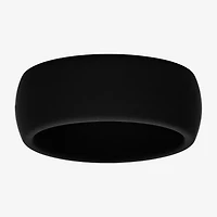 Mens 8MM Silicone Wedding Band