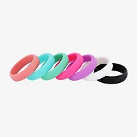 Womens 6MM Silicone Wedding Band