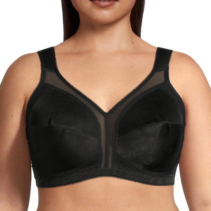 Underscore Cushion Strap Unlined Wirefree Full Coverage Bra