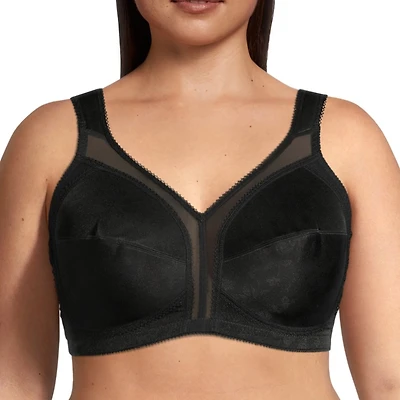 Underscore Cushion Strap Unlined Wirefree Full Coverage Bra