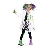 Little & Big Kid Girls Mad Scientist Costume