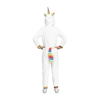 Little & Big Kid Girls Rainbow Unicorn Costume