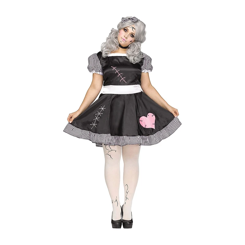 Womens Broken Doll Costume