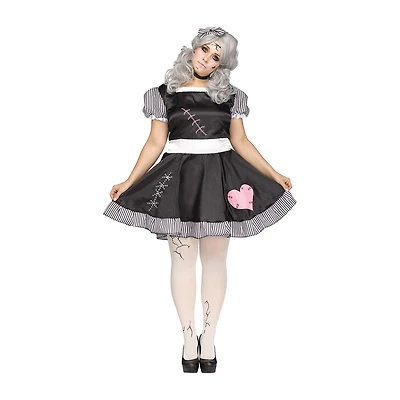 Womens Broken Doll Costume