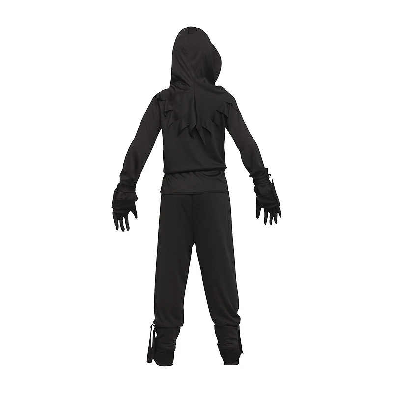 Little & Big Kid Boys Fade In/Out Ninja Costume