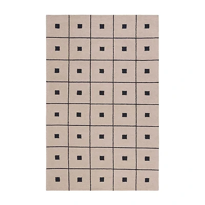Martha Stewart Sofia Geometric Hand Tufted Indoor Rectangular Area Rug