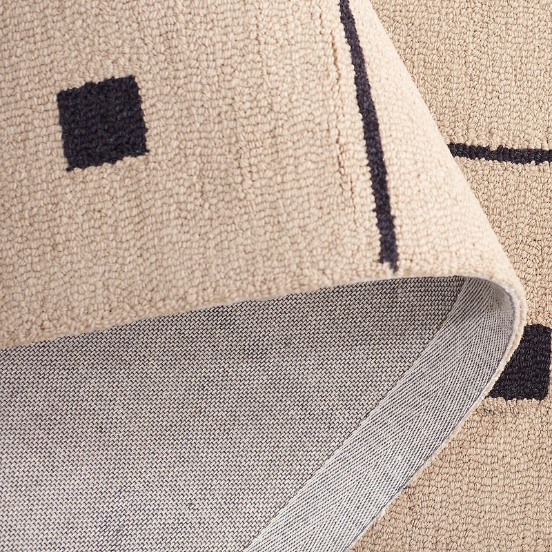 Martha Stewart Sofia Geometric Hand Tufted Indoor Rectangular Area Rug