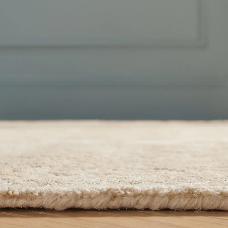 Martha Stewart Abel Floral Hand Tufted 6' X 6' Indoor Square Area Rug
