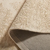 Martha Stewart Abel Floral Hand Tufted 6' X 6' Indoor Square Area Rug