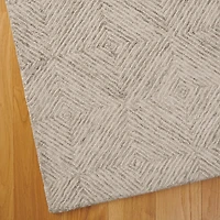 Martha Stewart Camden Geometric Hand Tufted Indoor Rectangular Area Rug