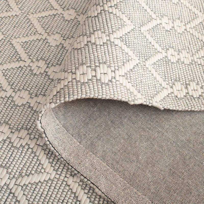 Martha Stewart Aria Bordered Loomed 27" X 96" Indoor Rectangular Runner