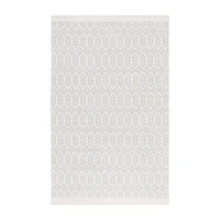 Martha Stewart Aria Bordered Loomed Indoor Rectangular Area Rug