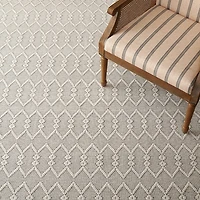 Martha Stewart Aria Bordered Loomed Indoor Rectangular Area Rug