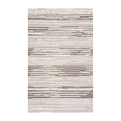 Martha Stewart Danica Stripe Hand Tufted Indoor Rectangular Area Rug