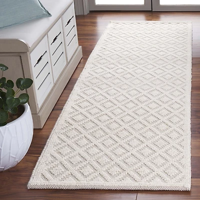 Martha Stewart Lyla Geometric Woven 27" X 96" Indoor Rectangular Runner