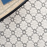 Martha Stewart Rana Floral Woven 27" X 96" Indoor Rectangular Runner