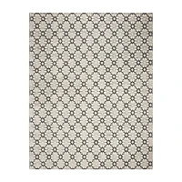 Martha Stewart Rana Floral Woven Indoor Rectangular Area Rug