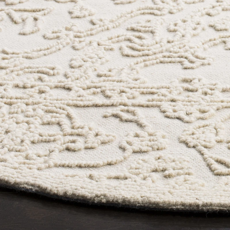Martha Stewart Ella Medallion Hand Tufted 6' X 6' Indoor Round Area Rug