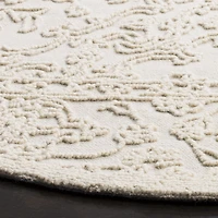 Martha Stewart Ella Medallion Hand Tufted 6' X 6' Indoor Round Area Rug