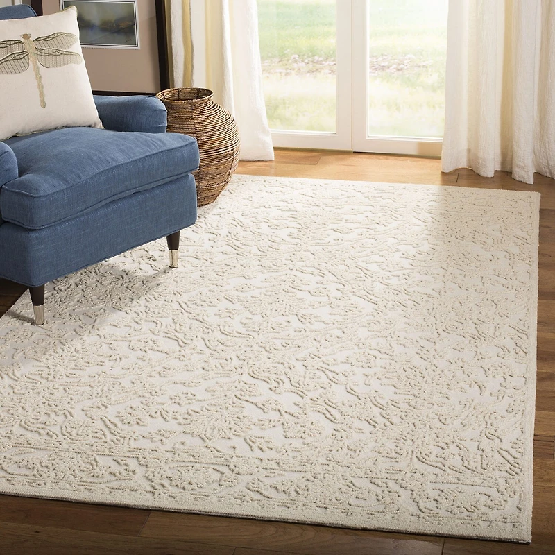 Martha Stewart Ella Medallion Hand Tufted Indoor Rectangular Area Rug