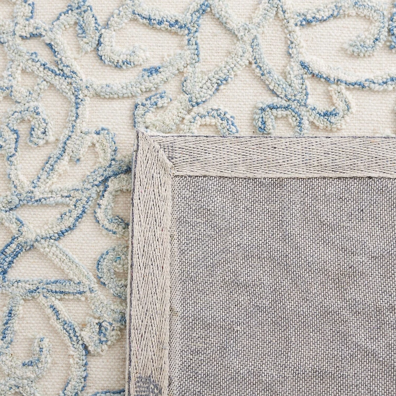 Martha Stewart Jada Floral Hand Tufted 27" X 96" Indoor Rectangular Runner