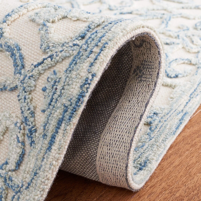 Martha Stewart Jada Floral Hand Tufted Indoor Rectangular Area Rug