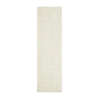 Martha Stewart Nora Medallion Hand Tufted 27" X 96" Indoor Rectangular Runner