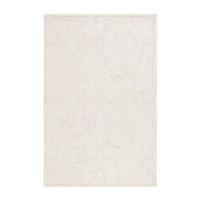 Martha Stewart Nora Medallion Hand Tufted Indoor Rectangular Accent Rug