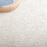 Martha Stewart Nora Medallion Hand Tufted Indoor Rectangular Area Rug