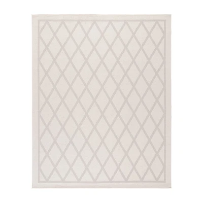 Martha Stewart Kalli Bordered Washable Outdoor Rectangular Area Rug