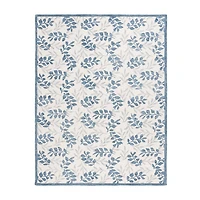 Martha Stewart Cora Floral Hand Tufted Indoor Rectangular Area Rug