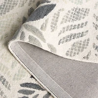 Martha Stewart Finn Floral Hand Tufted Indoor Rectangular Area Rug