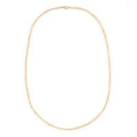 14K Gold Over Silver Beaded Necklace